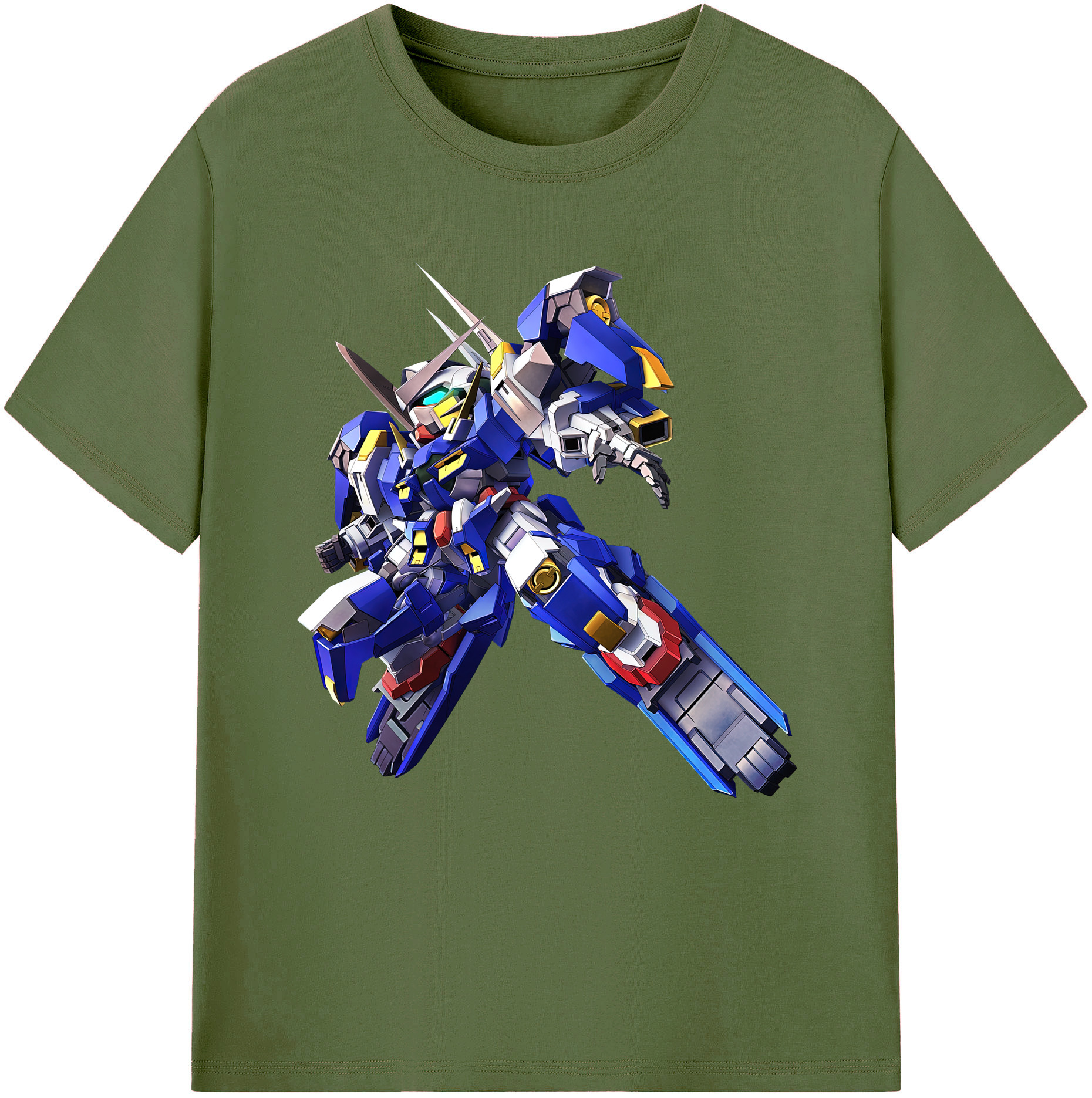 （画像用） 機動戦士ガンダム Mobile Suit Gundam 綿100％半袖Tシャツ（フロントプリント）